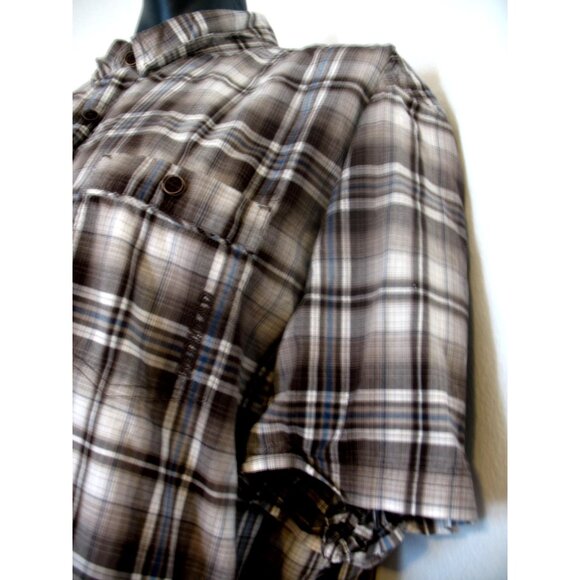 Redhead Short Sleeve  Black/White Shirt Men's Size 3X - Picture 7 of 15